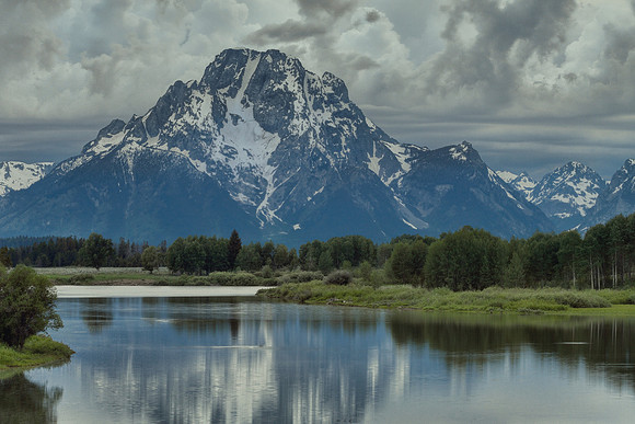 Grand Tetons during a Summer Storm A cold, grey evening in the Grand Tetons. Hoping for a sunset, but it didn't happen.