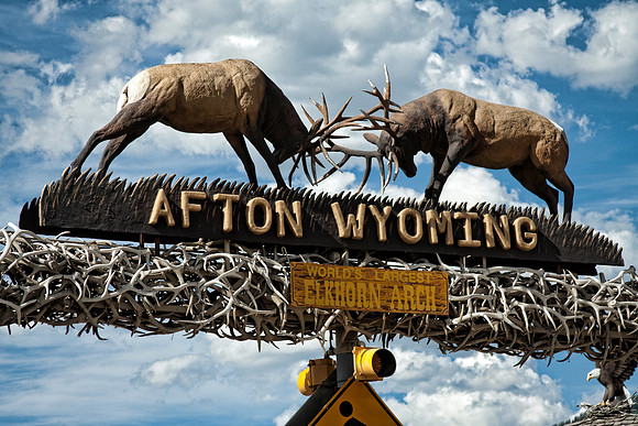 Elk Horn ArchAfton Wyoming