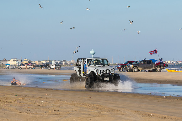 Jeep Wrangler in Galveston, Texas