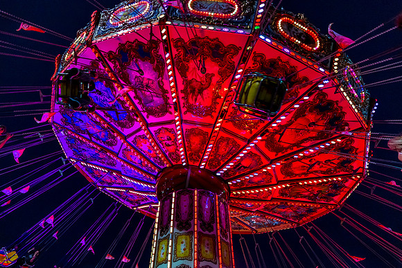 Carnival Midway at the Houston Livestock Show & Rodeo