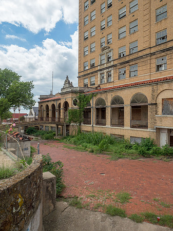 The Abandoned (& Haunted) Baker Hotel. Mineral Wells, Texas